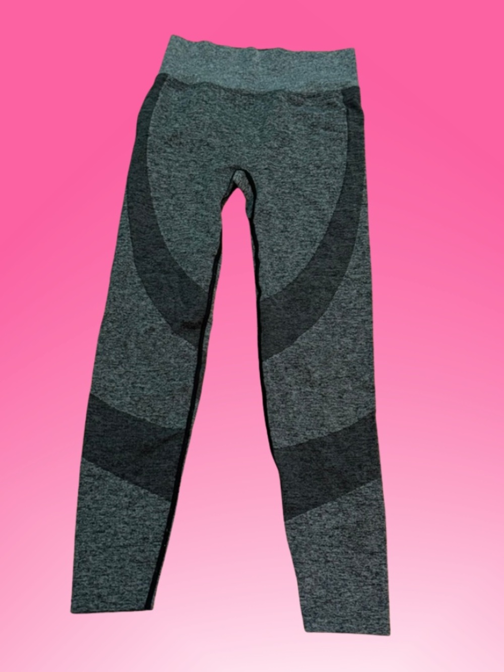 Victoria’s Secret PINK Seamless High Waisted Leggings Heather Grey Size S